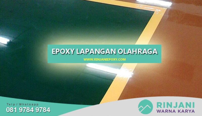 Epoxy Lantai Lapangan Olahraga