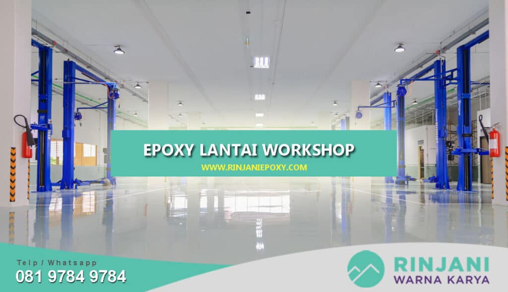 Jasa Epoxy Lantai Workshop