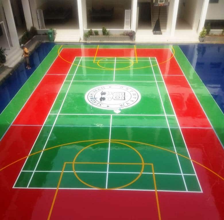 kontraktor lapangan basket