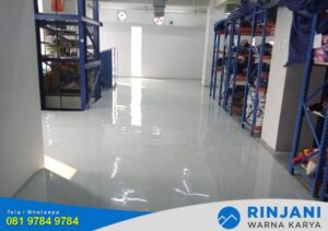 Jasa Cat Epoxy Lantai Gunung Mas
