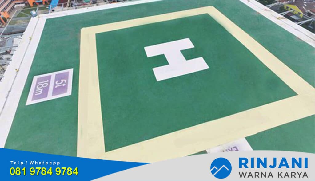 Jasa Epoxy Lantai Helipad