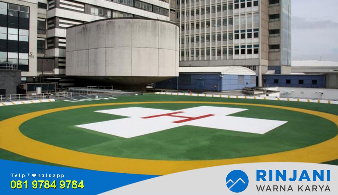 Jasa Pengecatan Epoxy Lantai Helipad