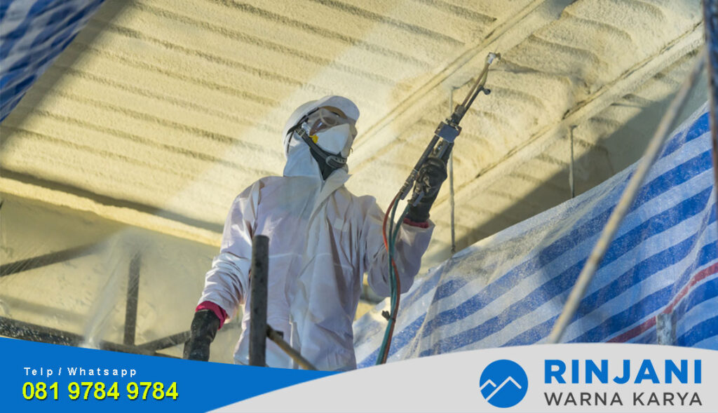 Peredam Panas Polyurethane Spray Insulation - Rinjani Epoxy