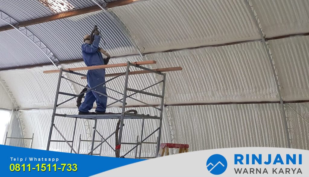Polyurethane Spray Insulation Ballroom