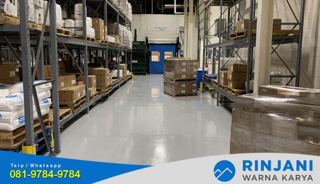 Jasa Epoxy Lantai Gudang Warehouse