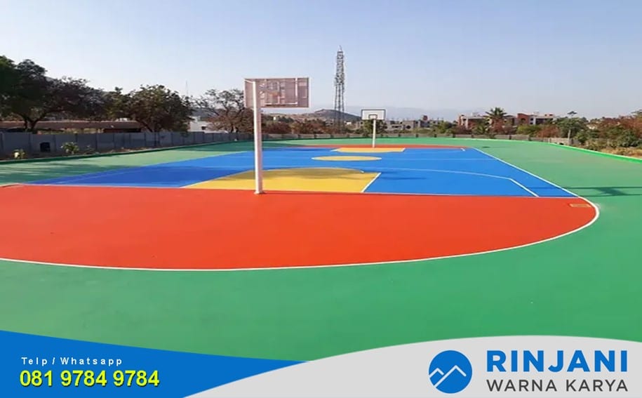 Epoxy Lantai Lapangan Basket