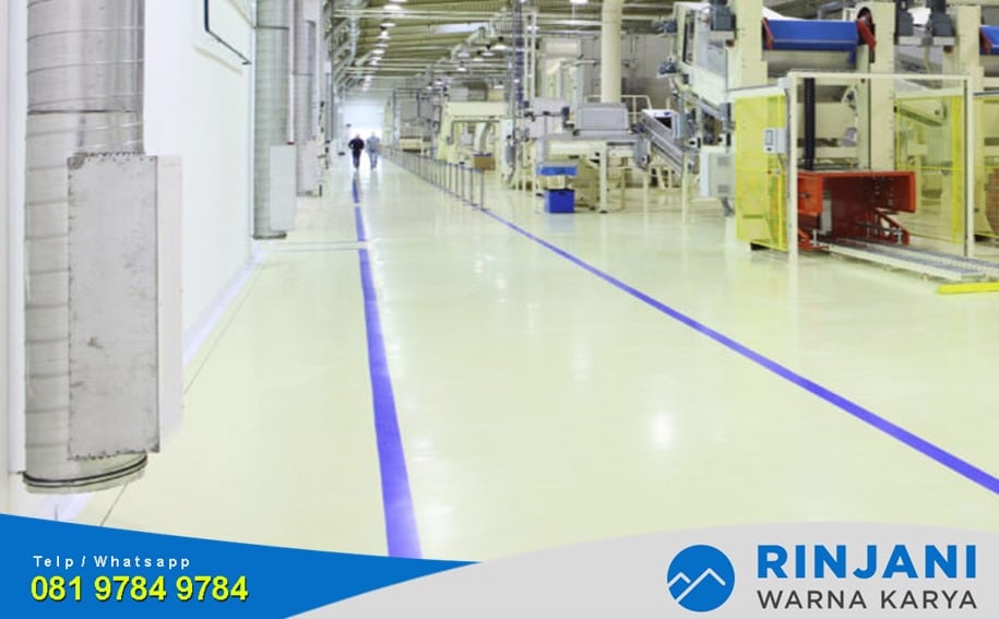 Epoxy lantai gudang kimia
