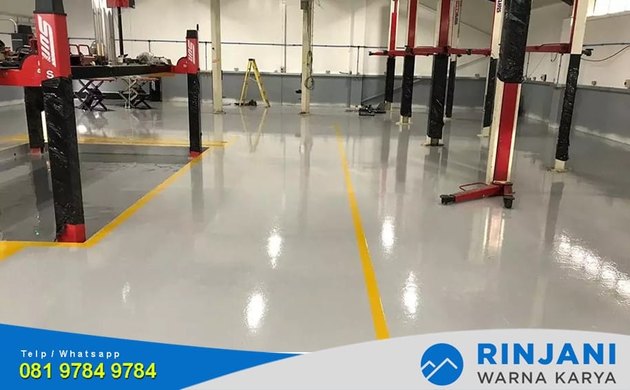 Workshop Floor Coating