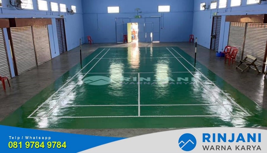 Biaya Pembuatan Lapangan Badminton Outdoor