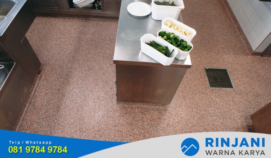 keunggulan epoxy lantai dapur