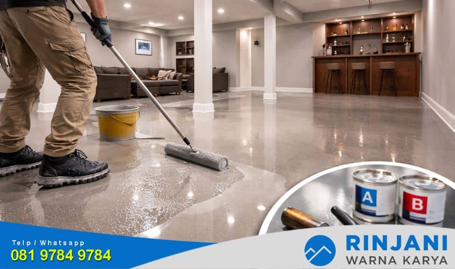Wajib Tahu Keuntungan Pakai Epoxy Lantai Basement